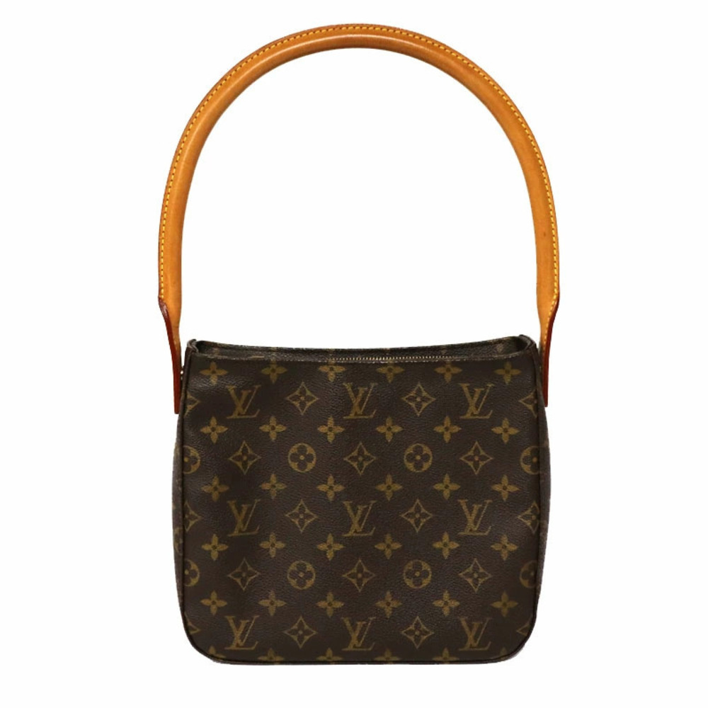 LOUIS VUITTON Looping Monogram Brown Shoulder Bag